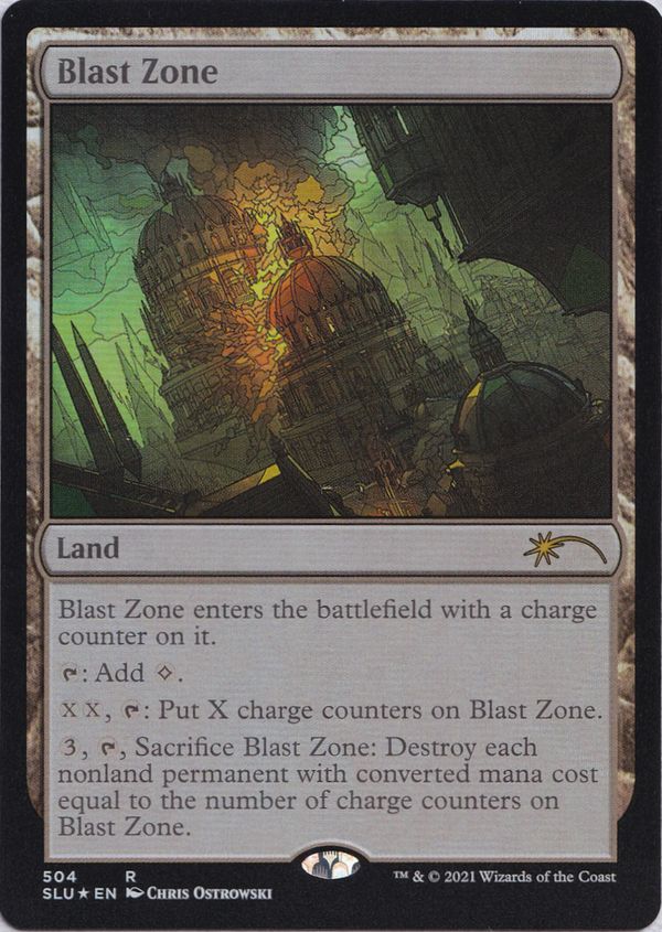 【ENG】【Foil】《爆発域/Blast Zone》[Secret Lair]