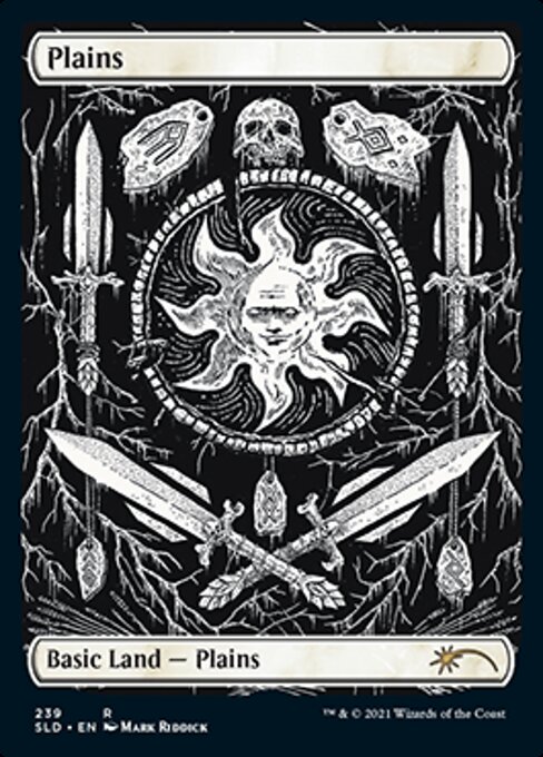 【ENG】【Foil】《平地/Plains》(239)[Secret Lair]