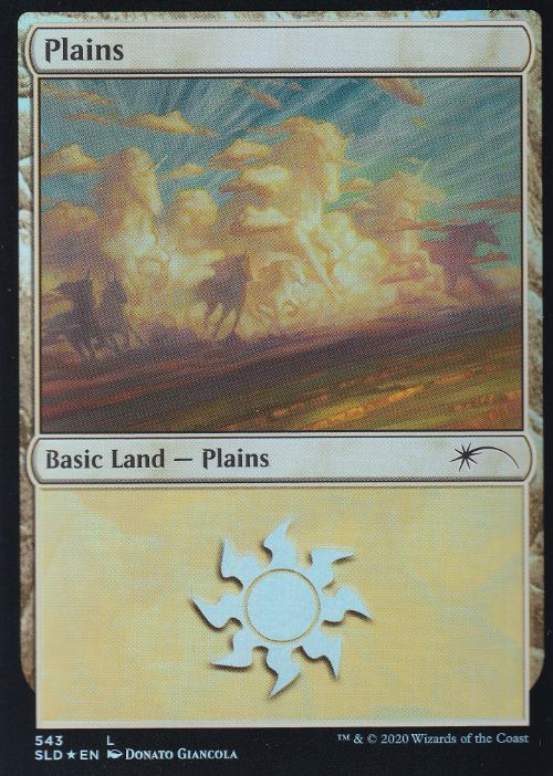 【ENG】【Foil】《平地/Plains》(543)[Secret Lair]