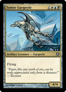 【ENG】【Foil】《塔のガーゴイル/Tower Gargoyle》[ALA]