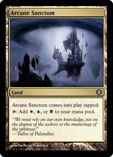 【ENG】【Foil】《秘儀の聖域/Arcane Sanctum》[ALA]
