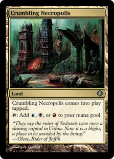 【ENG】【Foil】《崩れゆく死滅都市/Crumbling Necropolis》[ALA]