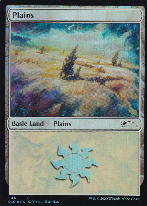 【ENG】【Foil】《平地/Plains》(544)[Secret Lair]