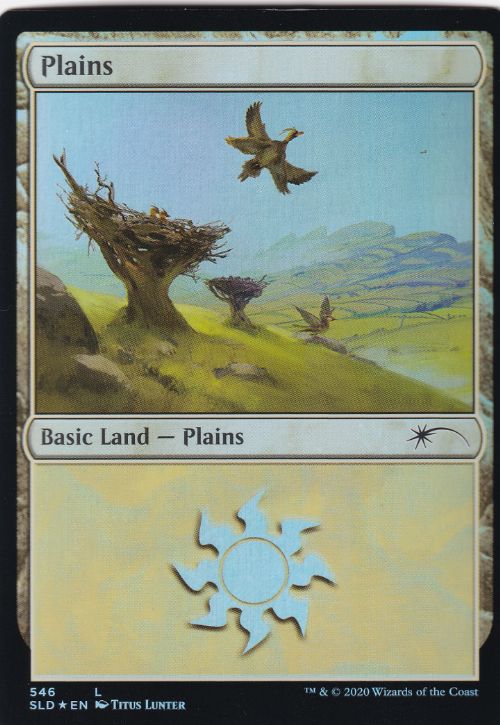 【ENG】【Foil】《平地/Plains》(546)[Secret Lair]