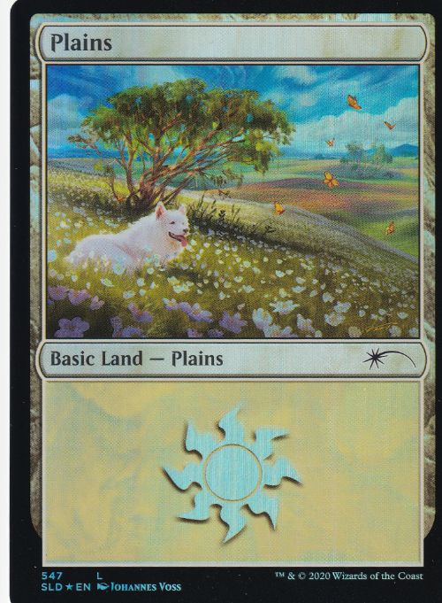 【ENG】【Foil】《平地/Plains》(547)[Secret Lair]