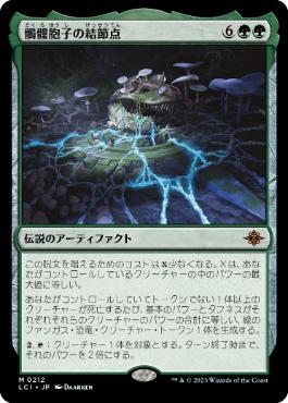 【JPN】【Foil】《髑髏胞子の結節点/The Skullspore Nexus》[LCI]