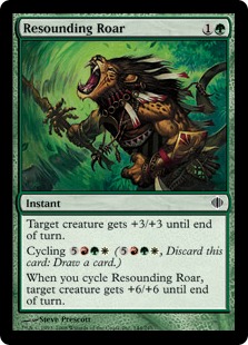 【ENG】【Foil】《圧倒する咆哮/Resounding Roar》[ALA]