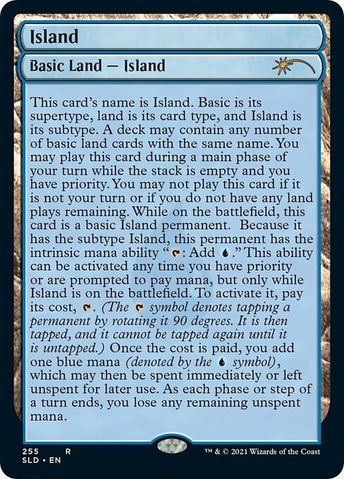 【ENG】【Foil】《島/Island》(255)[Secret Lair]