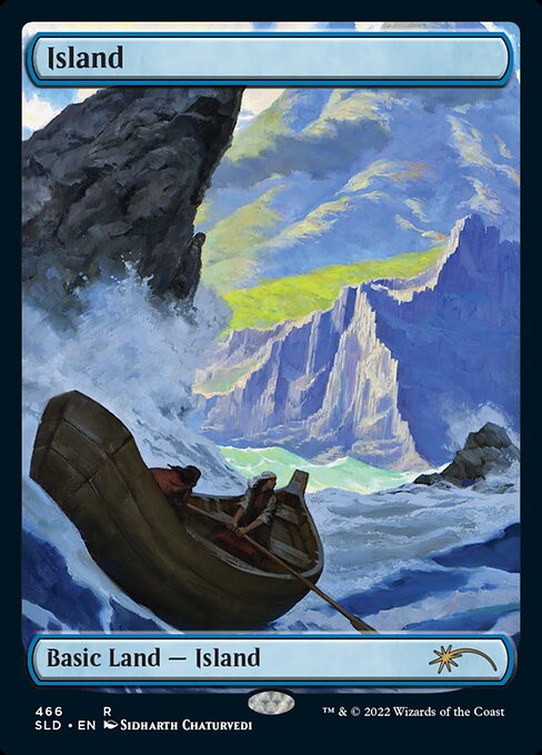 【ENG】【Foil】《島/Island》(466)[Secret Lair]