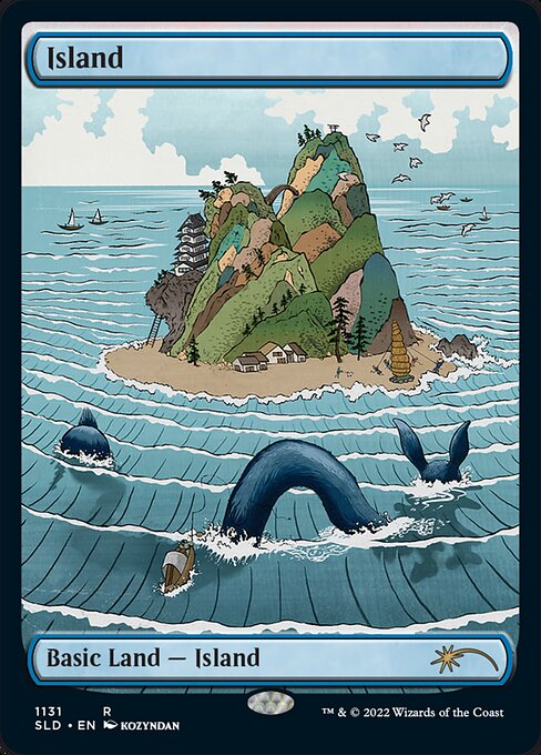 【ENG】【Foil】《島/Island》(1131)[Secret Lair]