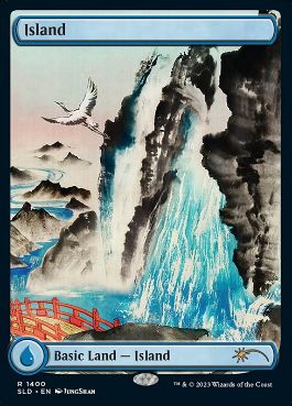 【ENG】【Foil】《島/Island》(1400)[Secret Lair]