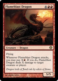 【ENG】《炎破のドラゴン/Flameblast Dragon》[ALA]