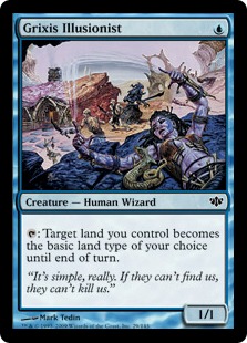 【ENG】【Foil】《グリクシスの幻術師/Grixis Illusionist》[CON]