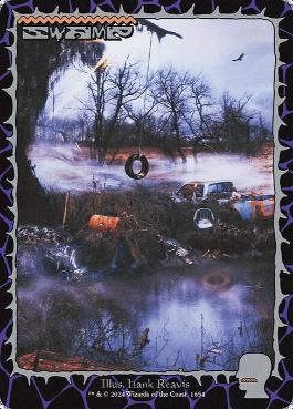 【ENG】【Foil】《沼/Swamp》(1654)[Secret Lair]