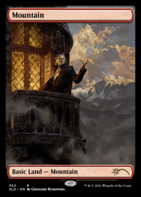 【ENG】【Foil】《山/Mountain》(362)[Secret Lair]
