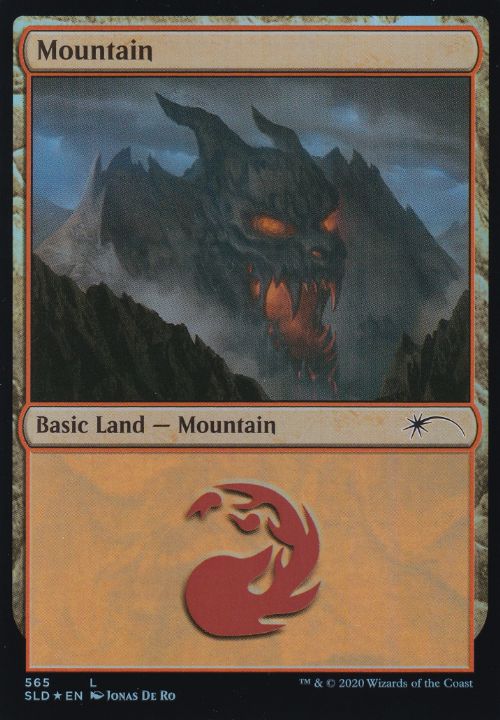 【ENG】【Foil】《山/Mountain》(565)[Secret Lair]