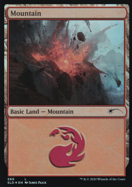 【ENG】【Foil】《山/Mountain》(569)[Secret Lair]