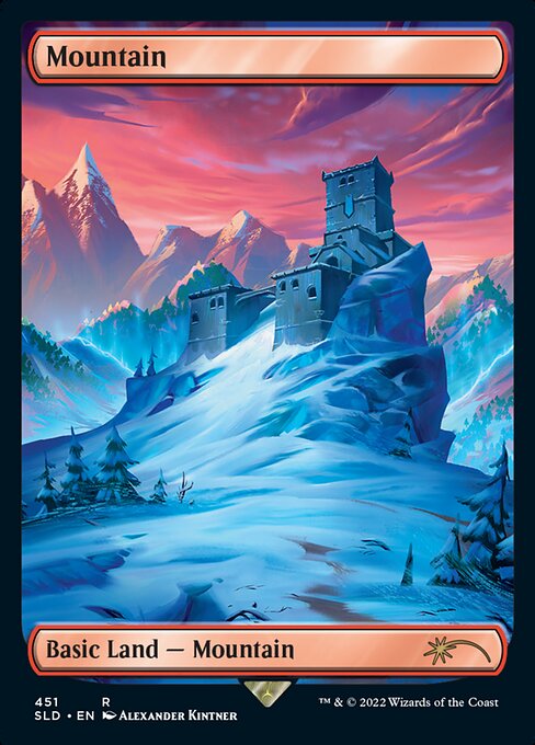 【ENG】【Foil】《山/Mountain》(451)[Secret Lair]