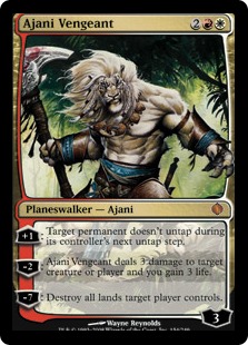【ENG】《復讐のアジャニ/Ajani Vengeant》[ALA]