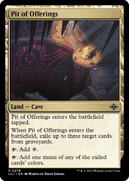 【ENG】《捧げ物の穴/Pit of Offerings》[LCI]