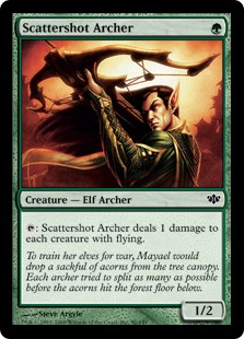 【ENG】《散弾の射手/Scattershot Archer》[CON]