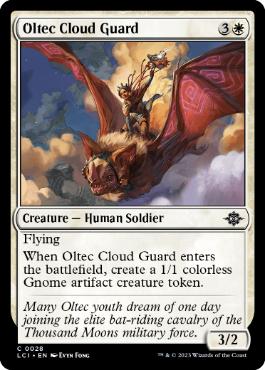 【ENG】【Foil】《オルテカの雲衛兵/Oltec Cloud Guard》[LCI]