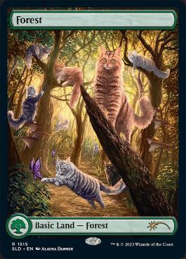 【ENG】【Foil】《森/Forest》(1515)[Secret Lair]