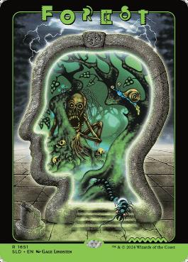 【ENG】【Foil】《森/Forest》(1651)[Secret Lair]