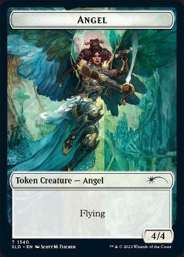 【ENG】《天使+兵士トークン/Angel+Soldier Token》 (1340/GRN)[Secret Lair]