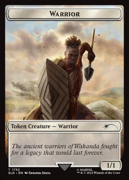 【ENG】《戦士トークン/Warrior token》(1752)[Secret Lair]