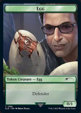 【ENG】【Foil】《卵トークン/Egg Token》(1398)[Secret Lair]