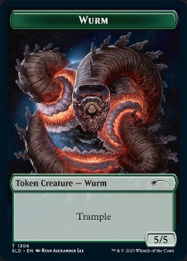 【ENG】《ワームトークン/Wurm Token》(1306)[Secret Lair]