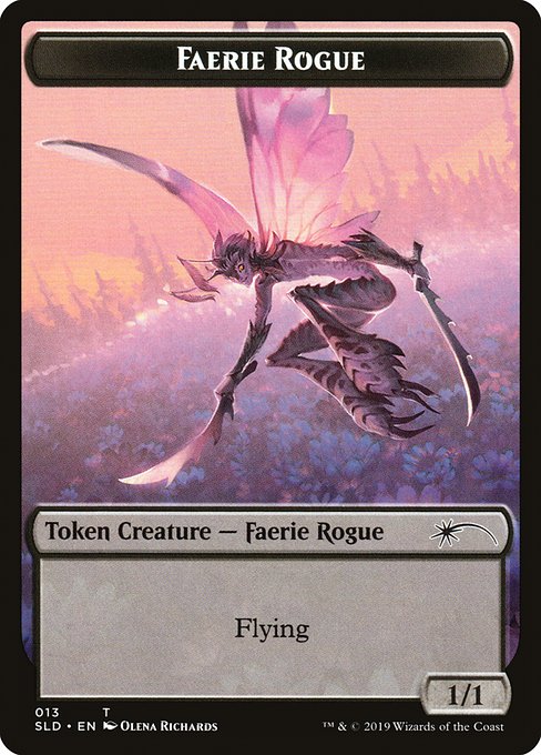 【ENG】《フェアリー・ならず者トークン/Faerie Rogue Token》(013)[Secret Lair]