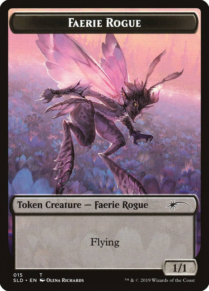 【ENG】《フェアリー・ならず者トークン/Faerie Rogue Token》(015)[Secret Lair]