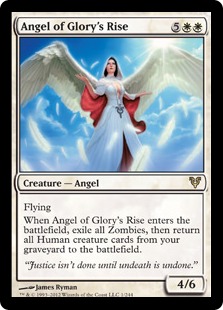 【ENG】【Foil】《栄光の目覚めの天使/Angel of Glory's Rise》[AVR]