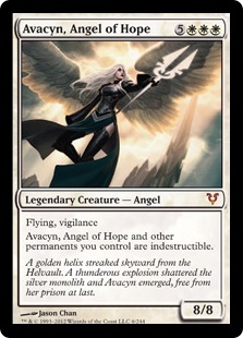 【ENG】【Foil】《希望の天使アヴァシン/Avacyn, Angel of Hope》[AVR]
