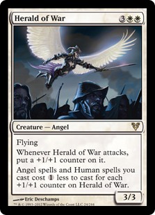 【ENG】【Foil】《戦争の伝令/Herald of War》[AVR]