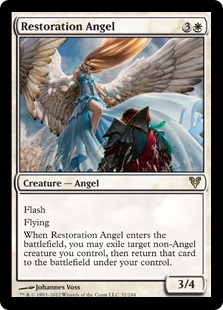 【ENG】【Foil】《修復の天使/Restoration Angel》[AVR]