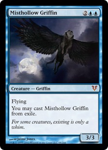 【ENG】《霧虚ろのグリフィン/Misthollow Griffin》[AVR]