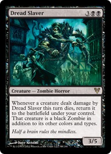 【ENG】【Foil】《戦慄の奴隷商人/Dread Slaver》[AVR]
