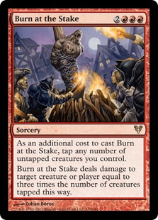 【ENG】【Foil】《火炙り/Burn at the Stake》[AVR]