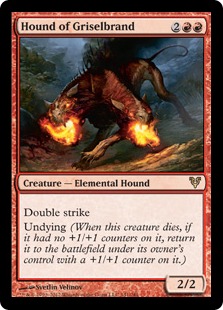 【ENG】【Foil】《グリセルブランドの猟犬/Hound of Griselbrand》[AVR]