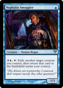 【ENG】【Foil】《ネファリアの密輸人/Nephalia Smuggler》[AVR]