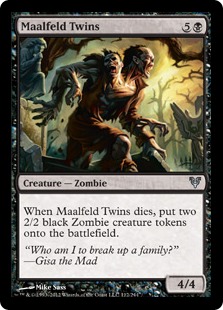 【ENG】【Foil】《マルフェルドの双子/Maalfeld Twins》[AVR]