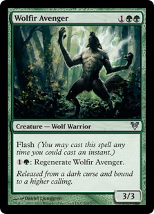 【ENG】【Foil】《ウルフィーの報復者/Wolfir Avenger》[AVR]