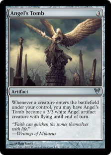【ENG】【Foil】《天使の墳墓/Angel's Tomb》[AVR]