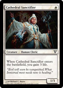【ENG】【Foil】《大聖堂の聖別者/Cathedral Sanctifier》[AVR]