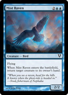 【ENG】【Foil】《霧鴉/Mist Raven》[AVR]