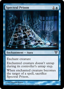 【ENG】【Foil】《幽体の牢獄/Spectral Prison》[AVR]