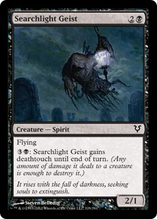 【ENG】【Foil】《照明灯の霊/Searchlight Geist》[AVR]